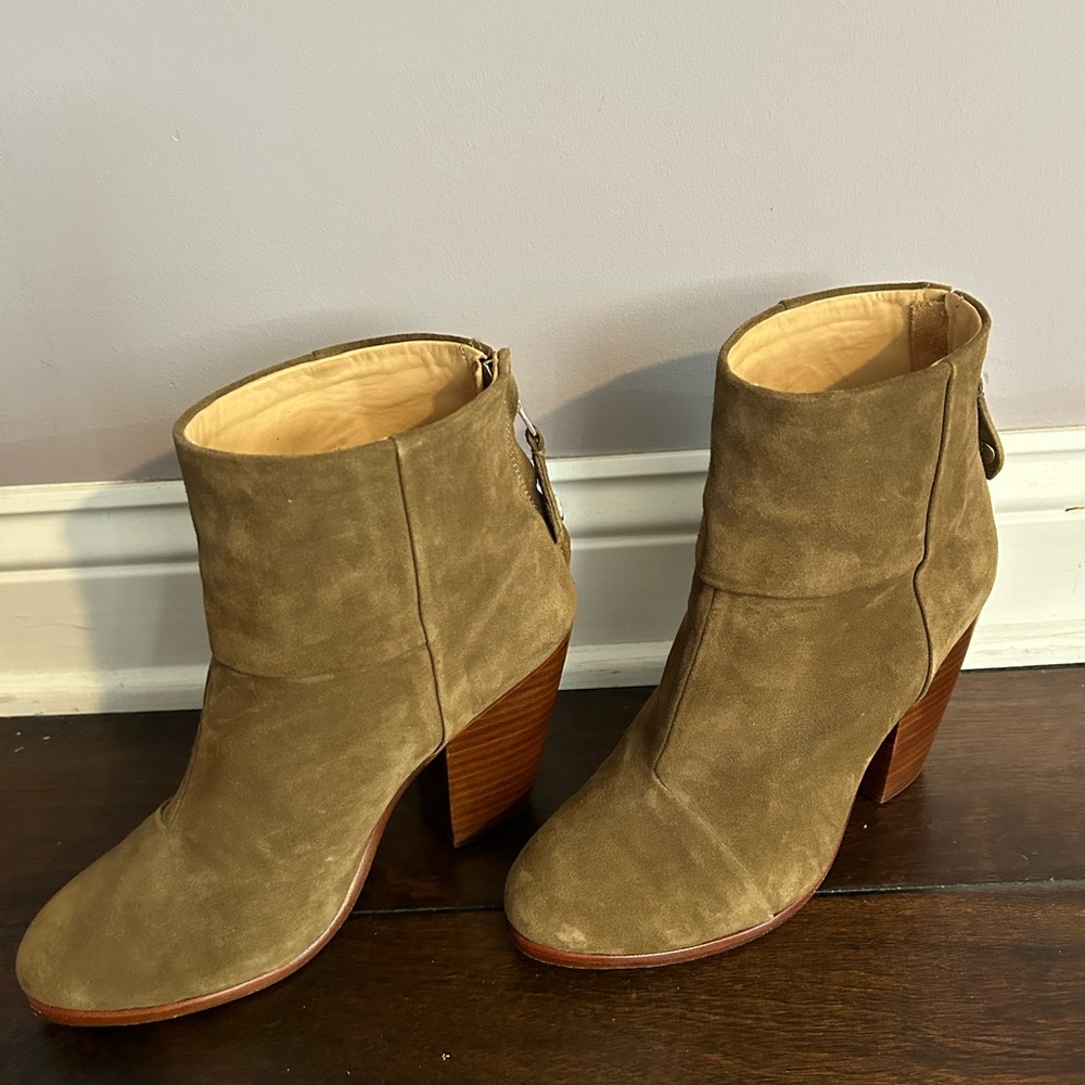 Rag & Bone Booties Suede Like New 36.5 - image 1